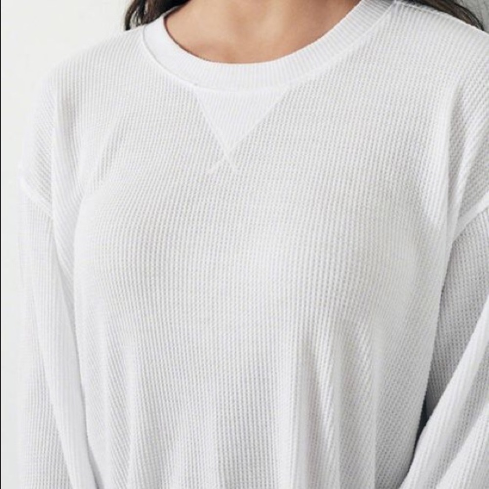 HOLLISTER Cropped Boyfriend Longsleeve